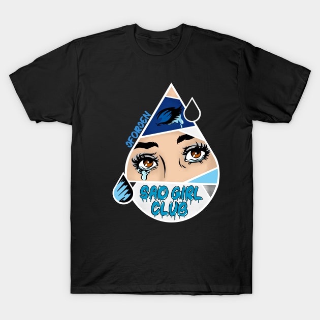 Sad Girl Club T-Shirt by JENerationTIRED
